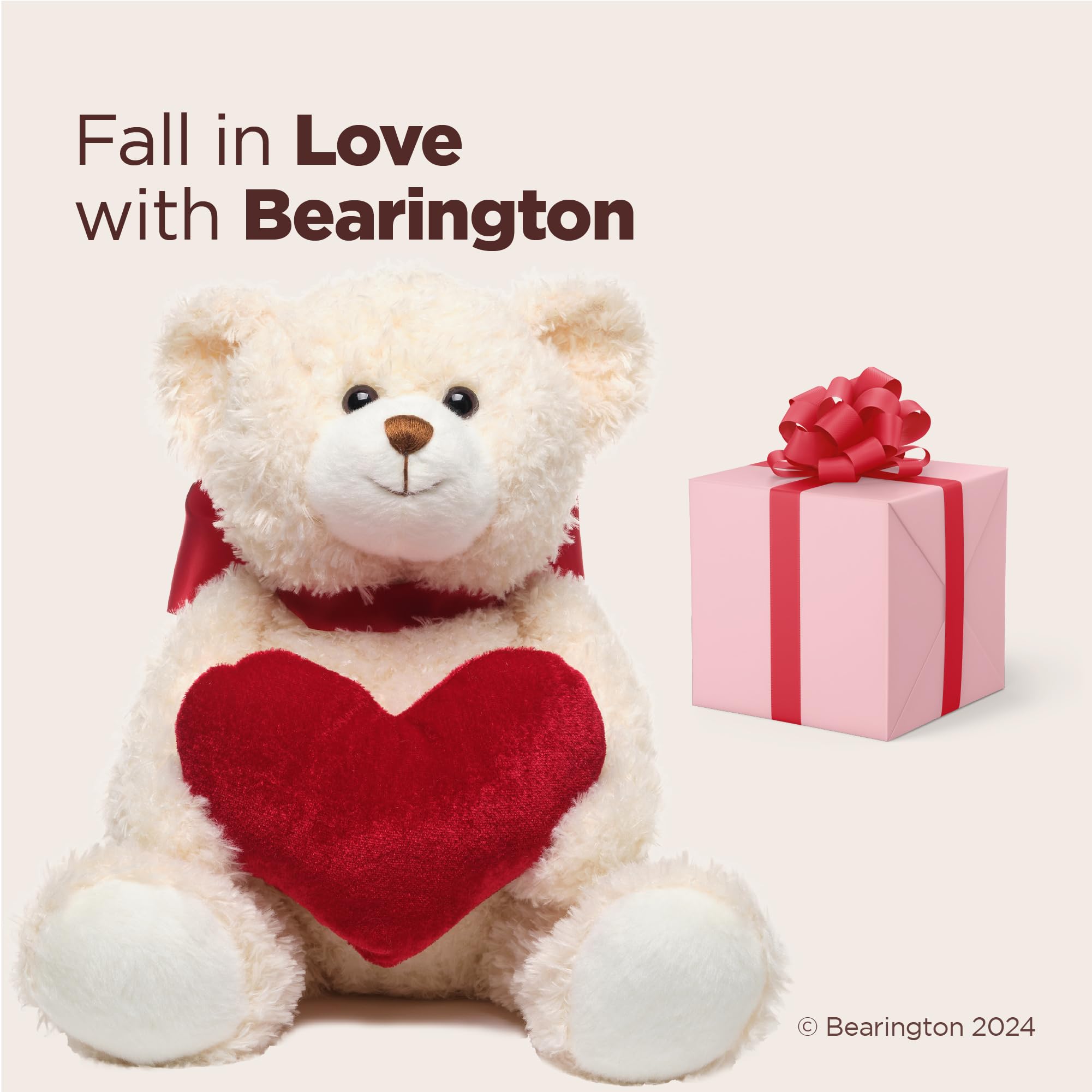 Amazon.co.jp: Bearington レミントン テディベアホールデン ハート